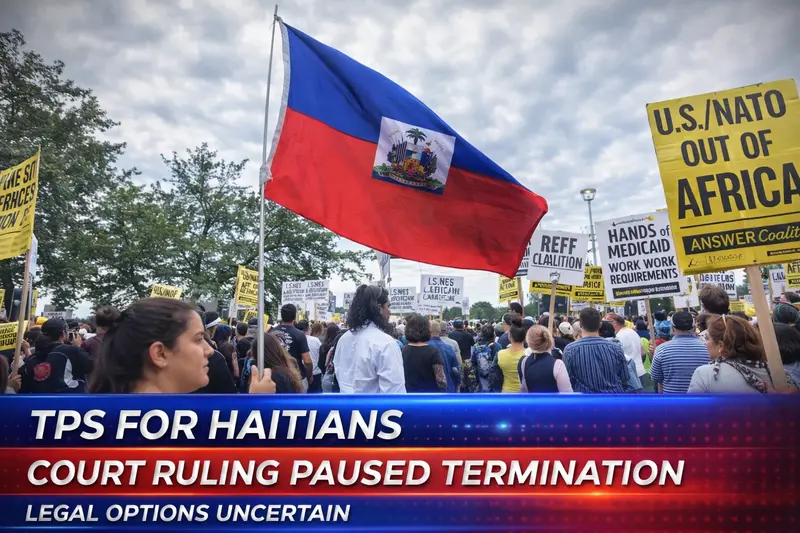 TPS for Haitians: Court Ruling Offers Temporary Relief as Legal Options Remain Open