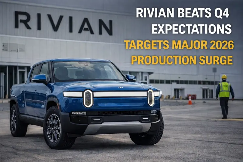 Rivian Beats Q4 Expectations and Targets Major Production Surge in 2026
