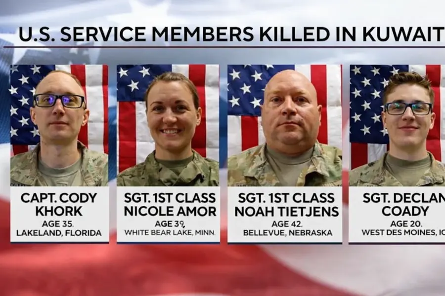 Pentagon Reveals Identities of First U.S. Soldiers Killed in Iran War