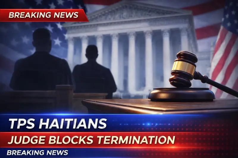 Federal Judge Rejects Trump Effort to End TPS for Haitians, Keeping Protections in Place