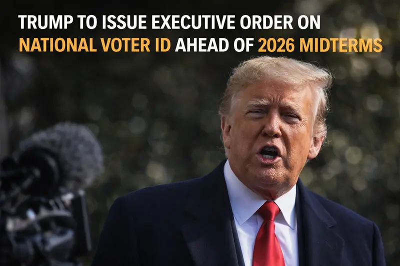 Trump Says He Will Issue Executive Order on National Voter ID Ahead of Midterms