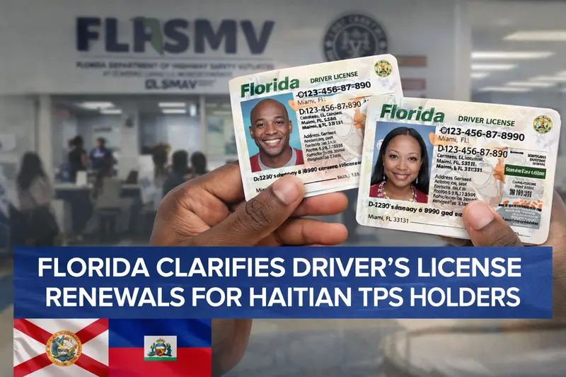 Florida Clarifies Driver’s License Renewals for Haitian TPS Holders