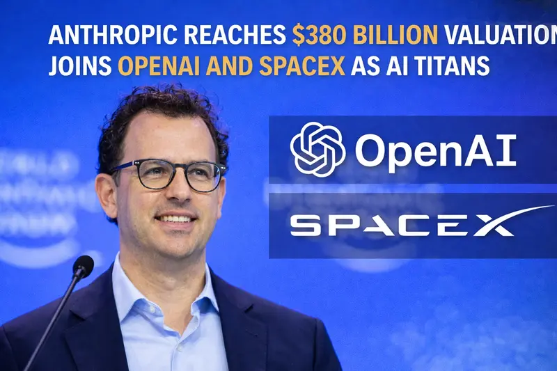 Anthropic Soars to $380 Billion Valuation, Intensifying AI Rivalry with OpenAI and SpaceX