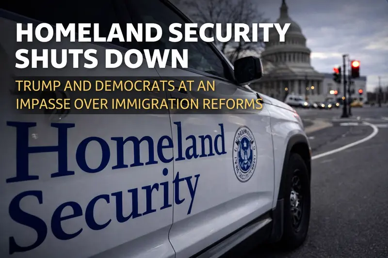 DHS Shutdown: Immigration Reform Clash Between Trump and Democrats Escalates