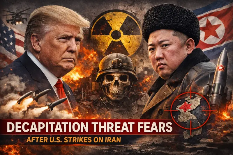 North Korea Sees Greater “Decapitation Threat” After U.S. Strikes on Iran, Experts Say