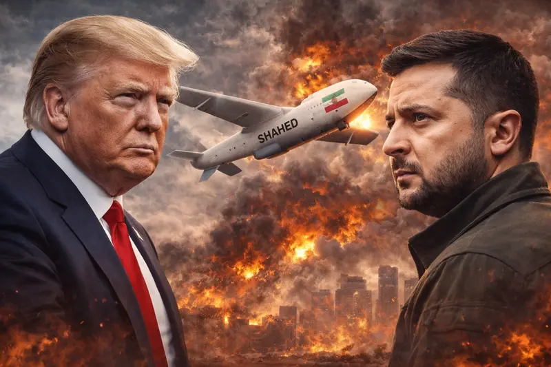 Zelenskyy Says Ukraine Will Help U.S. and Gulf Allies Counter Iranian Drones