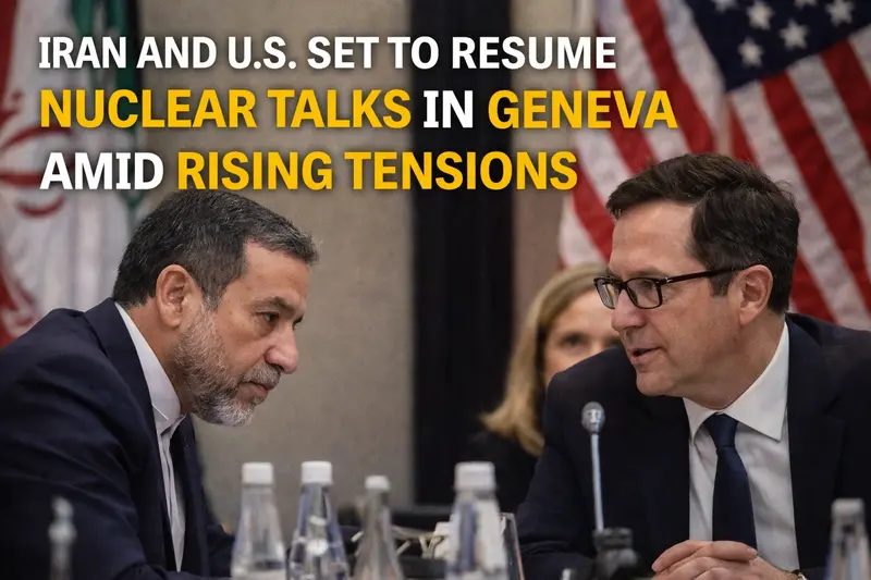 Iran and U.S. Set to Resume Nuclear Talks in Geneva Amid Rising Tensions
